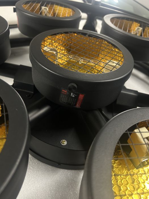 FOS VINTAGE 7 LAMPA RETRO halogen światła dj ciepłe swiatło zespół