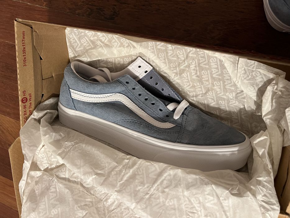 Vans old skool Azul camurça