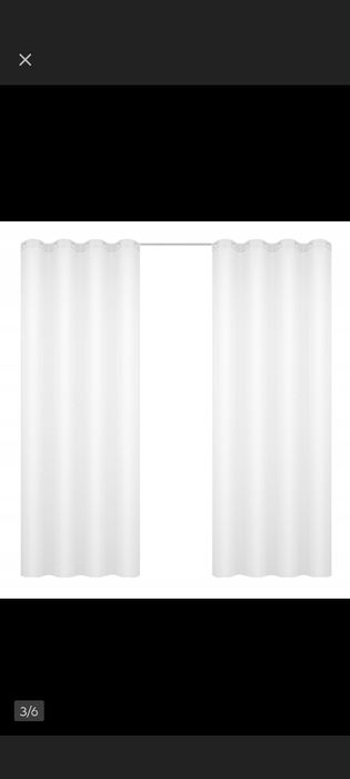 firany  2 sztuki 140 szerokość, 250 długość