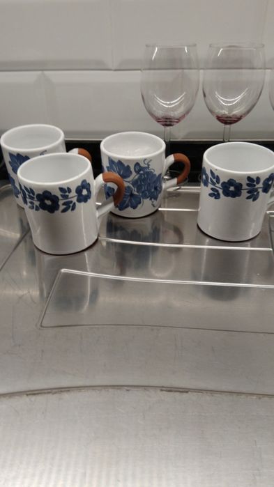 Vintage Mugs and Pitcher