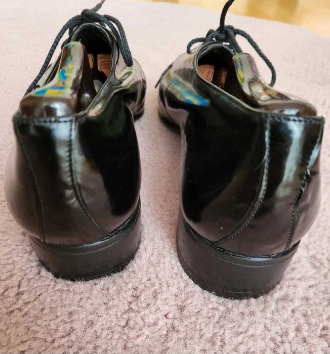 Buty włoskie lakierowane długość wkładki 27,5 cm