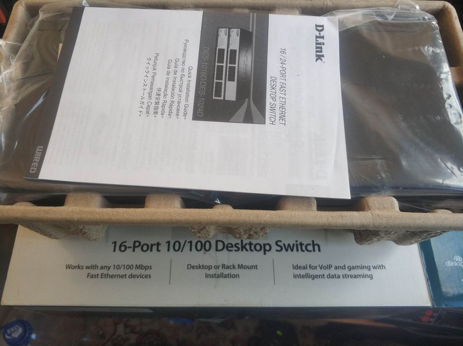 Комутатор D Link DES 1016 D світч