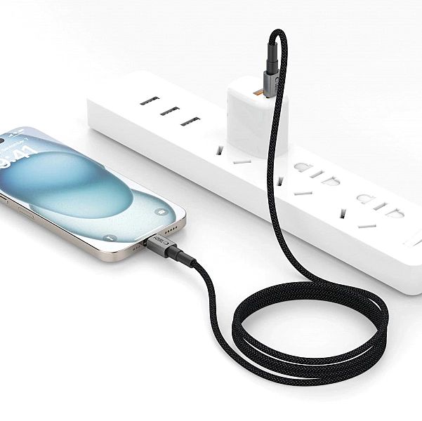 Kabel Tech-Protect UltraBoost DNA USB-C PD100W/5A 300 cm - szary