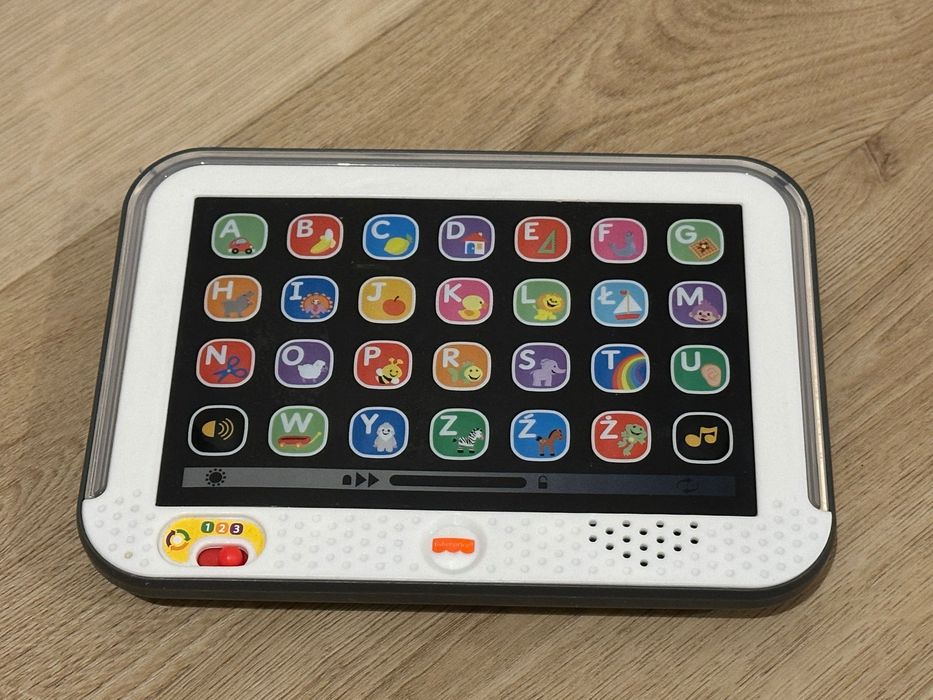 Tablet Malucha Fisher-Price Poziomy Nauki – Stan B. Dobry!