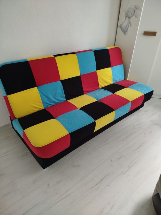 Wersalka kanapa sofa kolorowa do pokoju dziecka