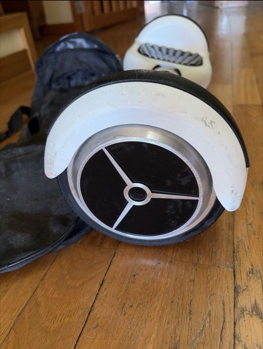 SkateFlash hoverboard white 500W