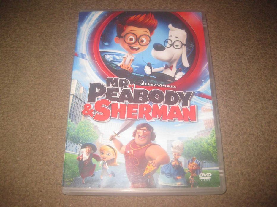 DVD "Mr. Peabody e Sherman" da DreamWorks Animation