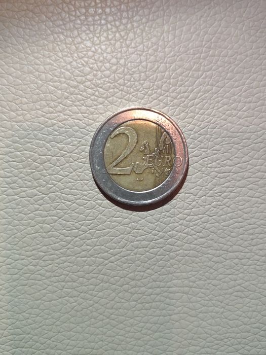 Moeda 2 euros rara
