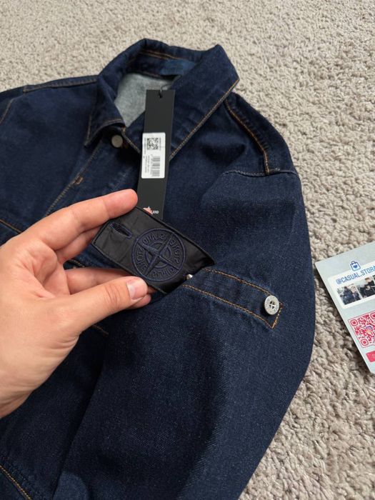 Джинсовая куртка Stone Island Ghost