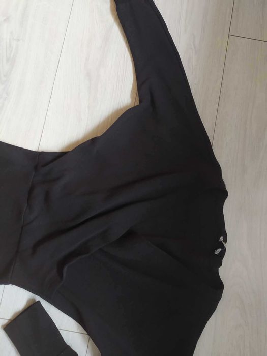 Prążek dzianina sukienka glamour śliczna