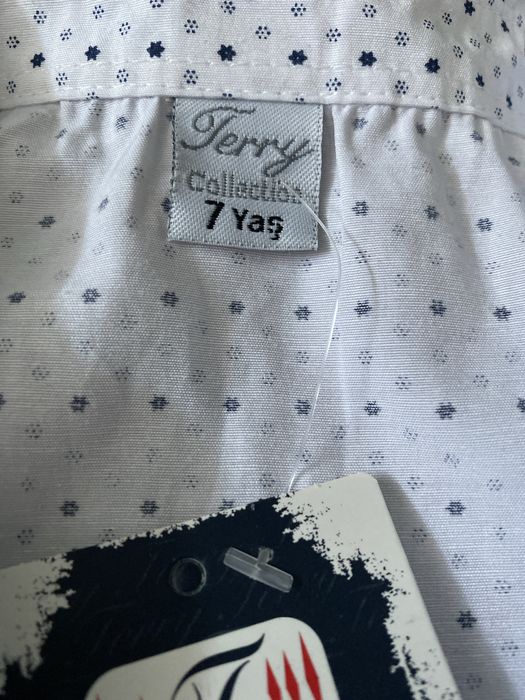 Koszula z krotkim rekawem 7lat