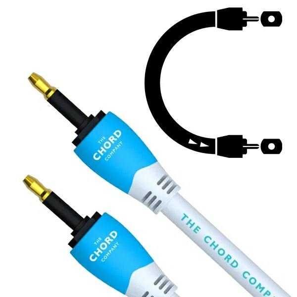 Chord C-LITE-Kabel optyczny-Mini-Jack 3,5mm na Mini-Jack 3,5mm / 0,30m