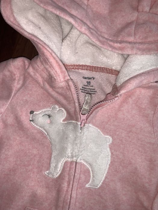 Ромпер Carter’s. Флісовий чоловічок . Байка