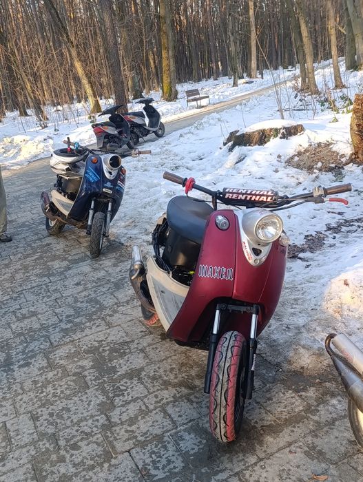 Yamaha vino 2t stunt