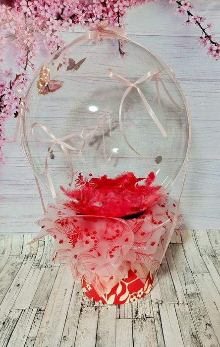 Большие подарочные шары-боксы,подарочные боксы