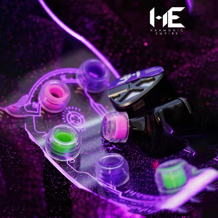 ‼️ Tangzu Sonic Galaxy Edition - сменные амбушюры S/M/L (3 пары) liquid silicone Wide Bore IEM