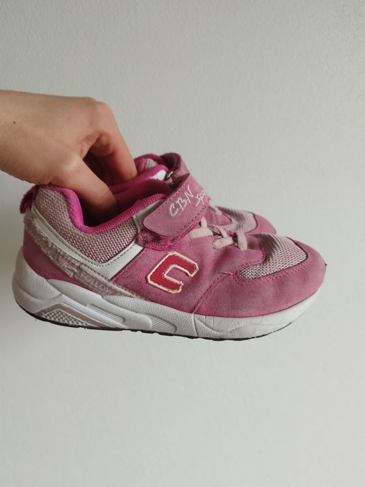 Buty dla dziewczynki na rzepy adidasy