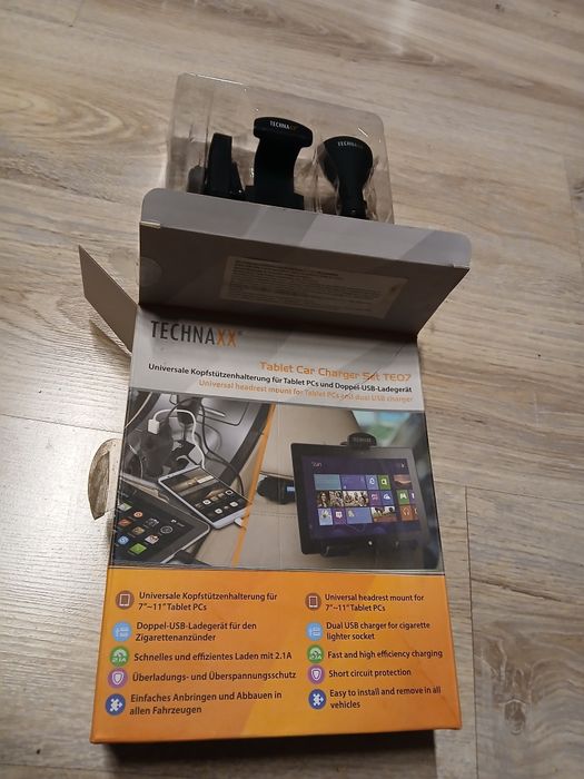 Uchwyt samochodowy tablet