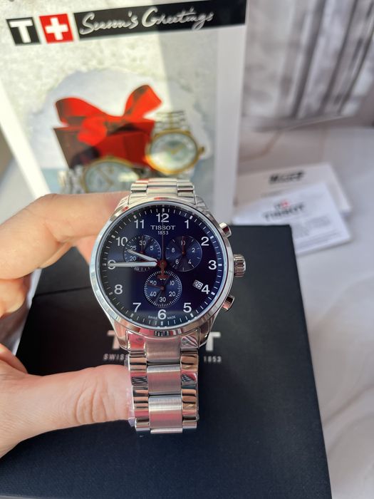 Гарантія 2 роки! Чоловічий годинник TISSOT T116.617.11.047.01 Chrono XL
