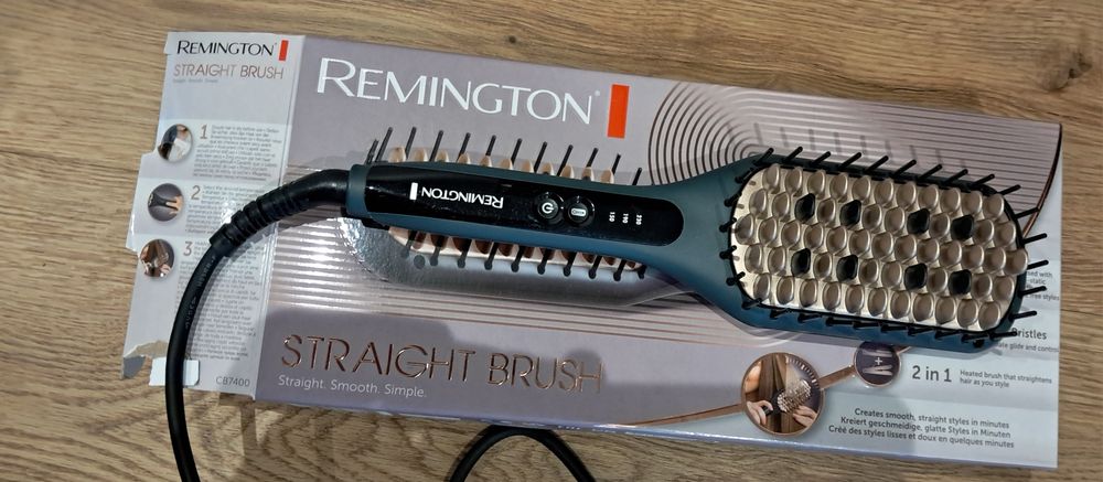 Szczotka prostująca Remington CB7400, 3 poziomy temperatury