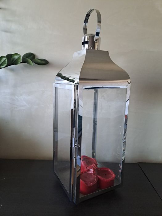 Lampion-srebrny duzy