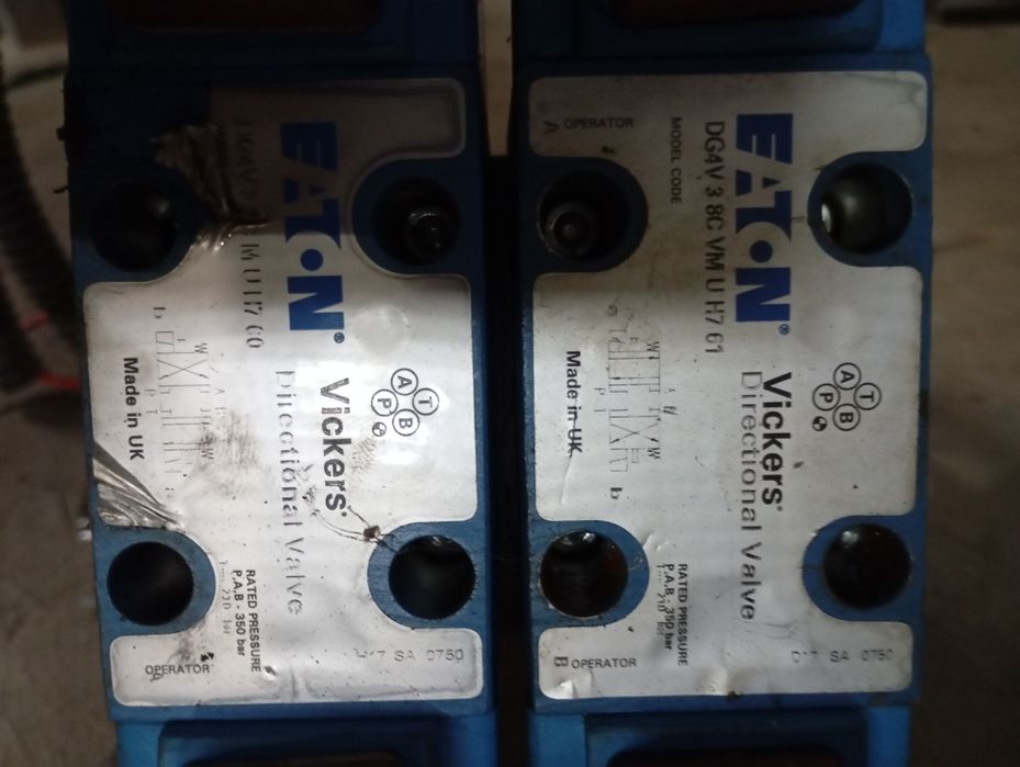 Electrovalvulas hidráulicas 24vdc