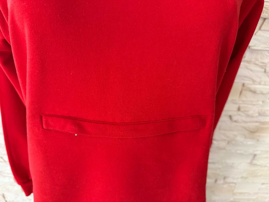 Bluza damska z kapturem czerwona L/40