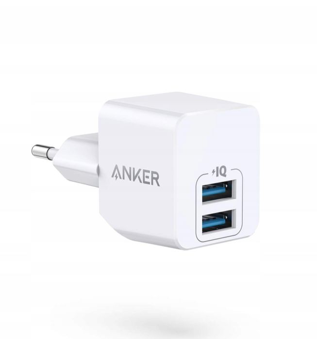 ANKER MINI Ładowarka Sieciowa Uniwersalna USB 2w1