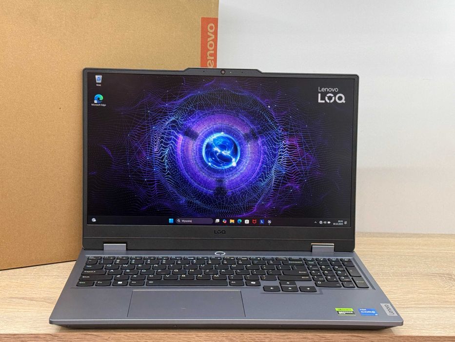 Laptop gamingowy Lenovo LOQ 15IAX9 i5-12450HX 16/512GB RTX 3050 6GB