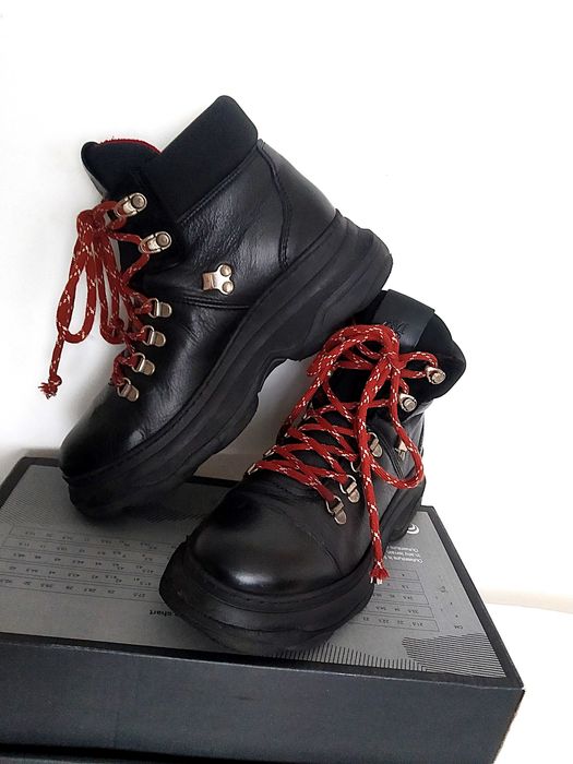 Масивні жіночі черевики хайтопи Marc O'polo, оригінал, шкіра, розм. 38