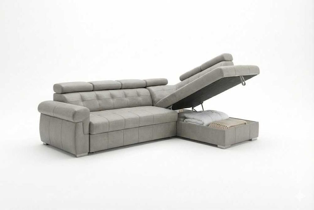 Narożnik Skórzany Alto. Skóra naturalna kanapa