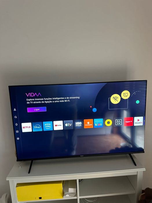 TV Hisense 55” Smart TV – Como Nova!