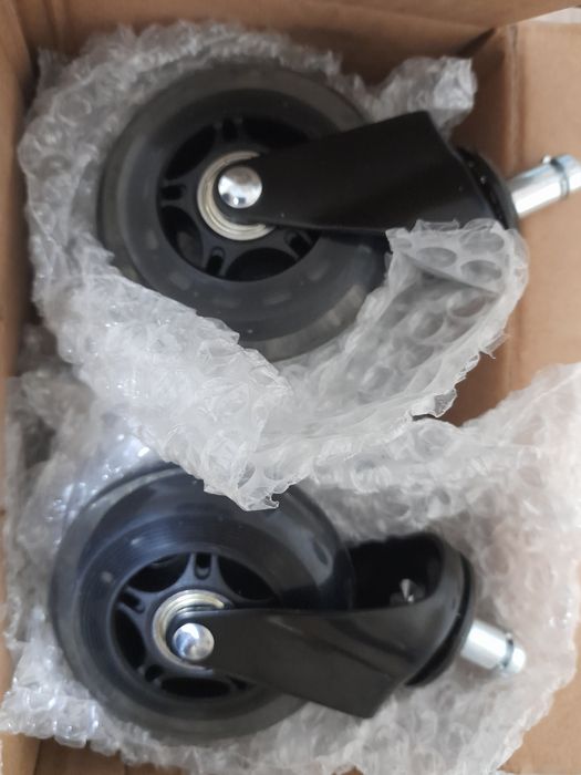 Rodas para cadeira de secretária