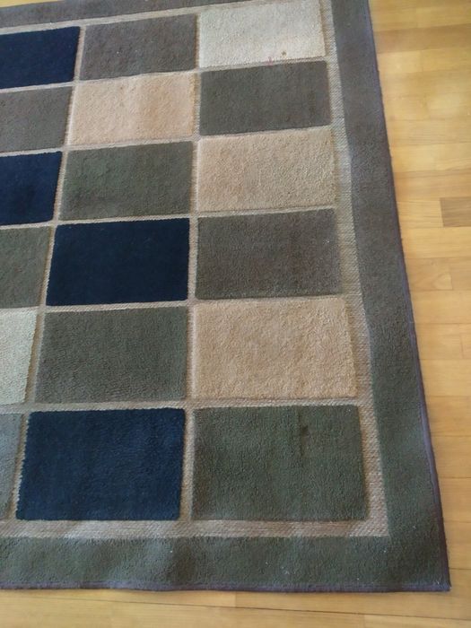Tapete pelo curto 230x157 castanhos