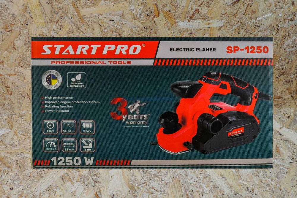 Рубанок электрический START PRO SP 1250
