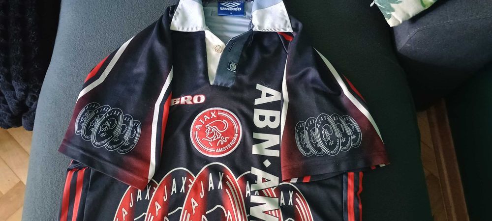Umbro Ajax Amsterdam ABN AMRO – oryginalna koszulka vintage M