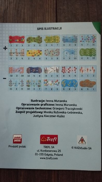 Gra edukacyjna Trefliki Liczymy
