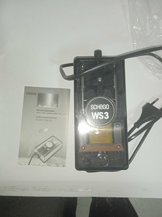 Аквариумный Компрессор SCHEGO WS3 350  НОВЫЙ ,одноканальный