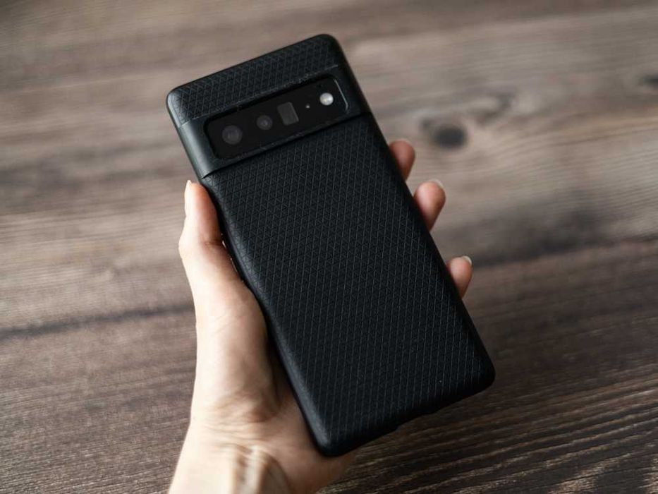 Чохол Spigen для Google Pixel 6 Pro | Liquid Air Matte Чорний