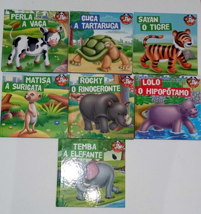 Livros da Coleção - Os Meus Animais do Zoo