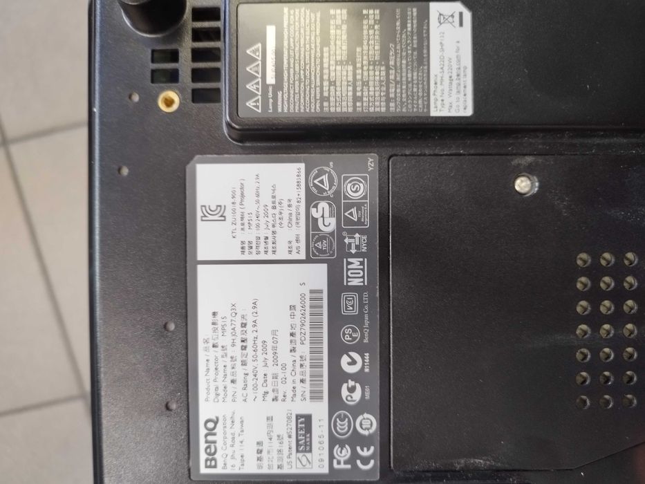 Projektor BENQ MP515