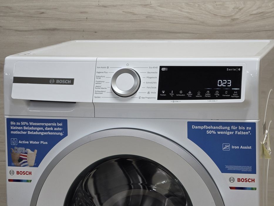 Нова пральна машина Bosch (Ретура) 9кг Wifi 2026рік  Пар 1 рік Гарантія