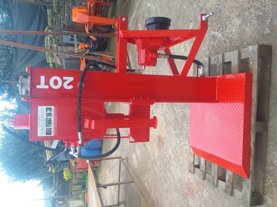 Rachador de lenha vertical 20t reforçado