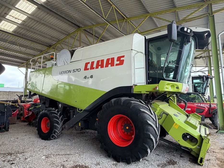 Claas LEXION 570  kombajn zbożowy CLAAS LEXION 570 4x4 7,50m Vario