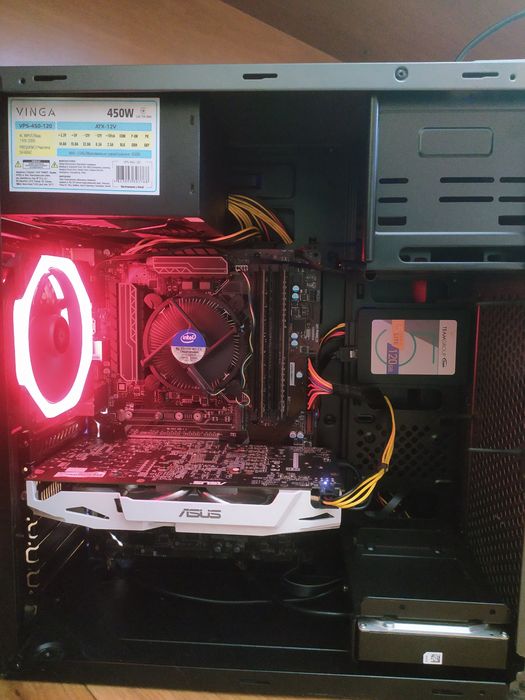 Ігровий Пк i5 7600, 16ram(ddr4), 120 ssd, 1тб hdd, Gtx1060