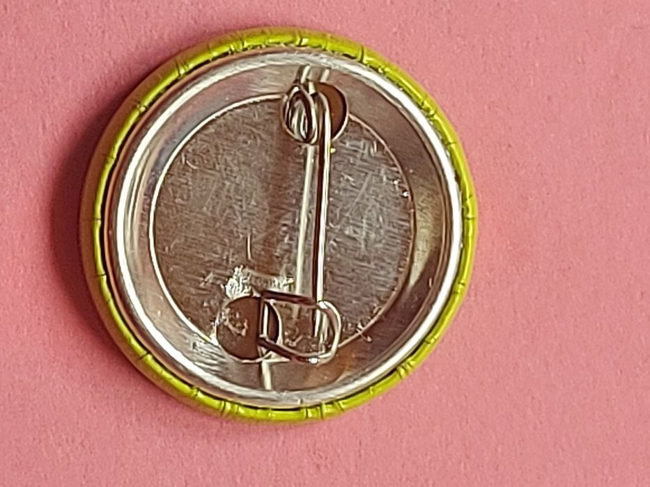Zapinka ala broszka mała metalowa