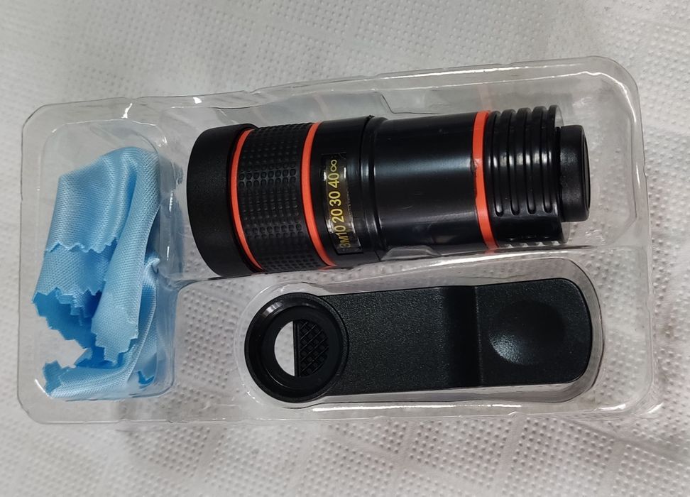 Telescópio para telemóvel 8X