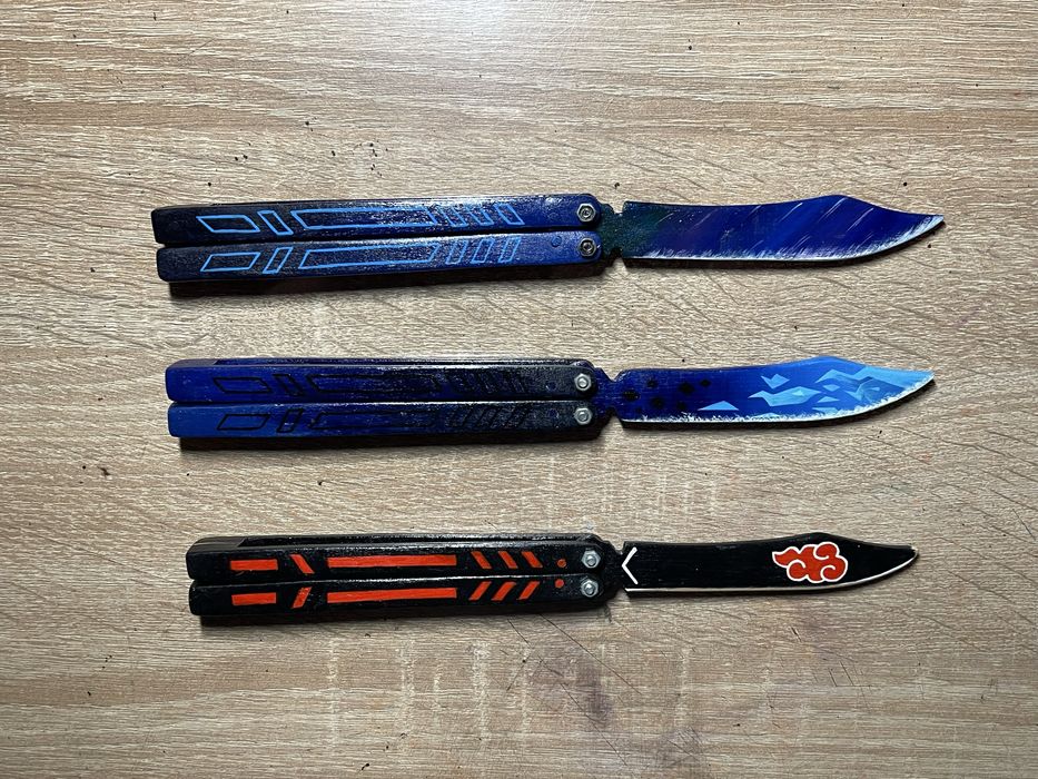 Продам ножи деревянные ручной работы (cs2,standoff2)