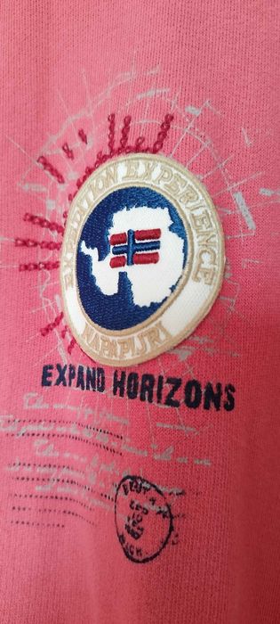 Bluza Napapijri Bochil 1 N0YH4CRA1 Coral roz. 3XL