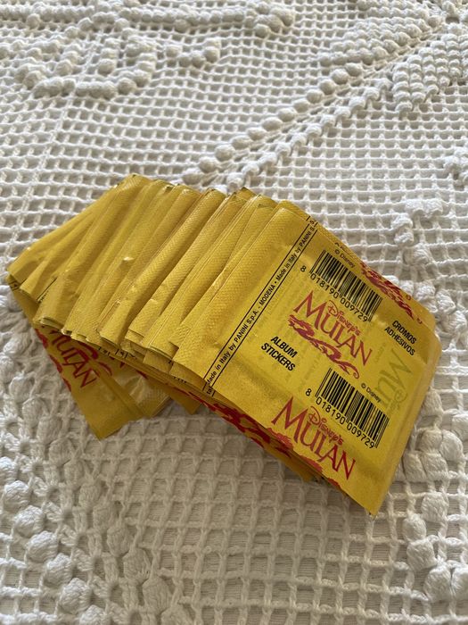 Caixa Adesivos Panini Disney's Mulan 1998